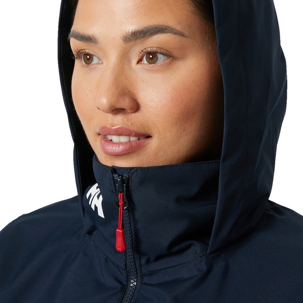 2026 Helly Hansen Womens Crew Hooded Midlayer Sailing Jacket 2.0 34447 - Navy